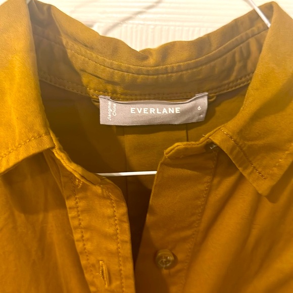 Everlane Belted Utility Shirtdress sz6 - Picture 5 of 6